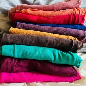 Lot of 10 Cotton Bike Shorts